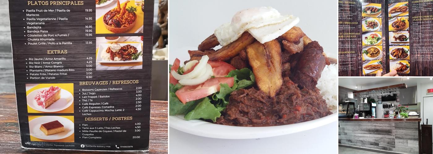 La Cecilia Menu