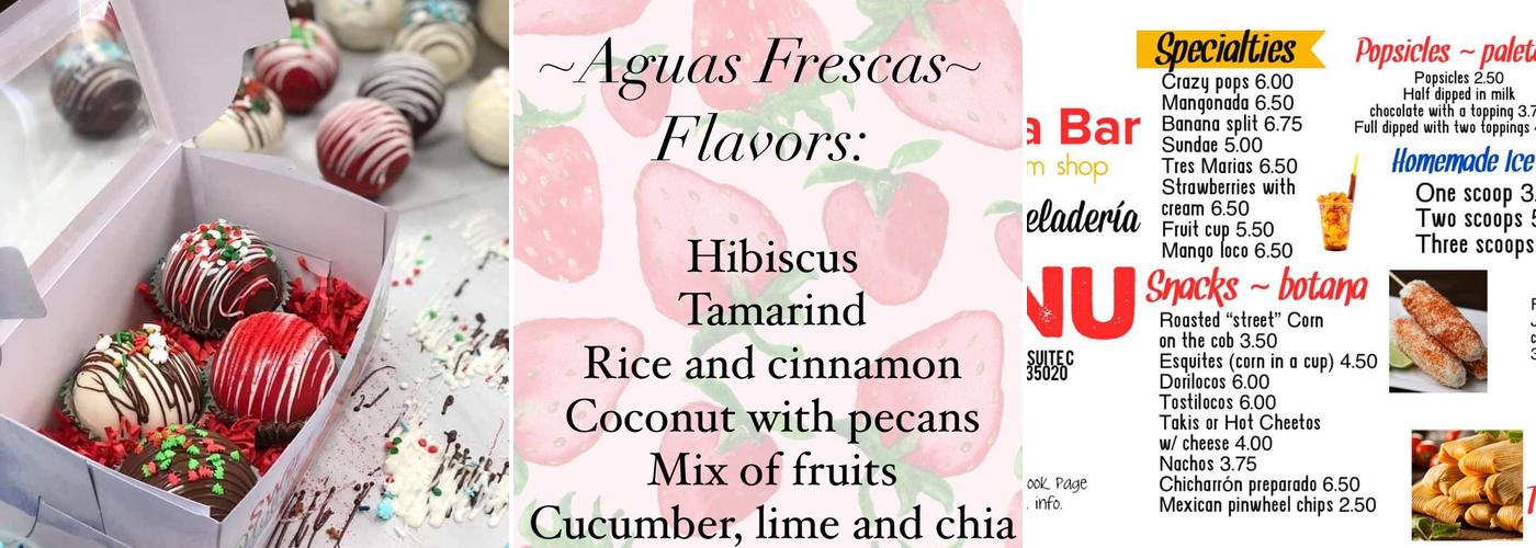 Hidalgo Pops Menu