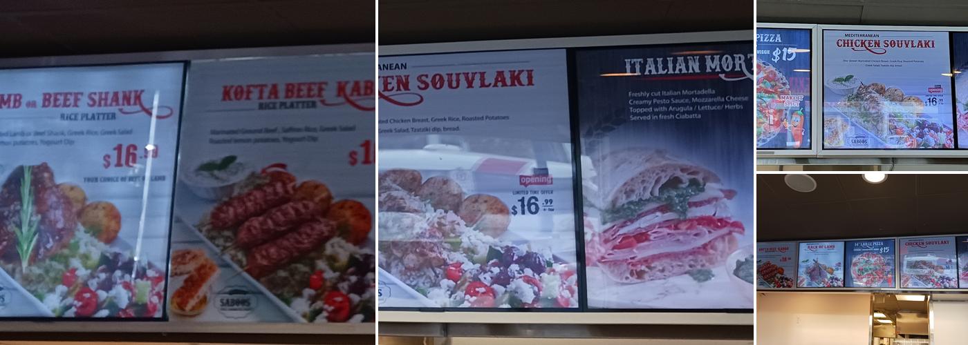 Saboos Artisan Bakery Menu