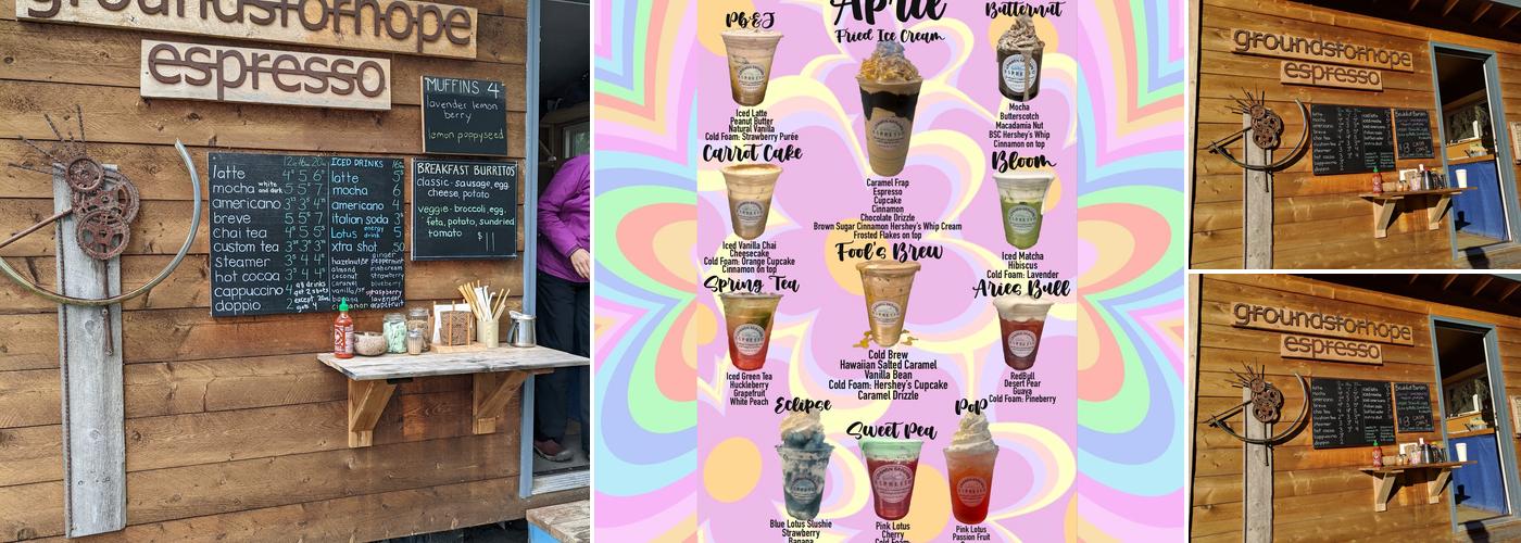 Grounds for Hope espresso Menu