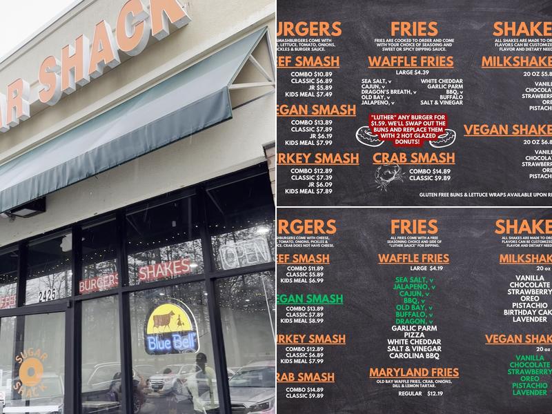 Sugar Shack Donuts & Coffee Menu