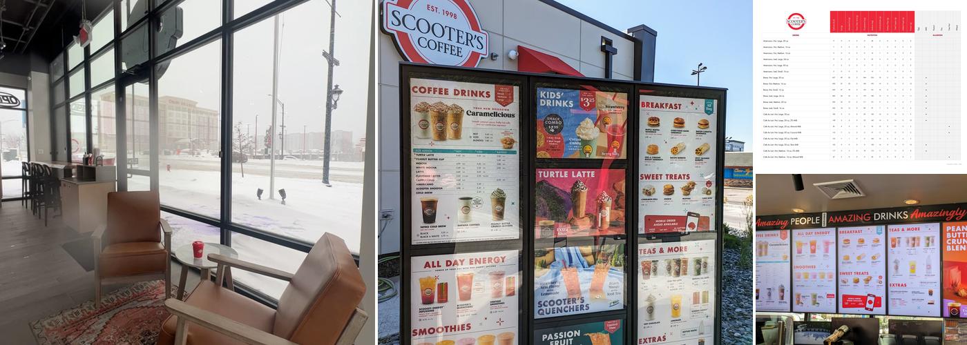 Scooter's Coffee Menu