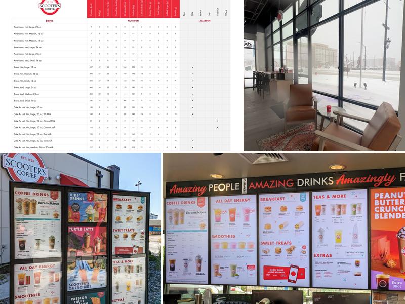 Scooter's Coffee Menu