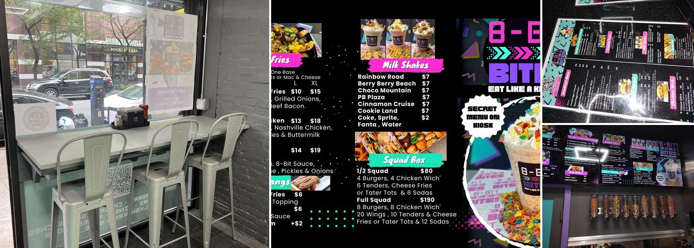 8-Bit Bites Menu