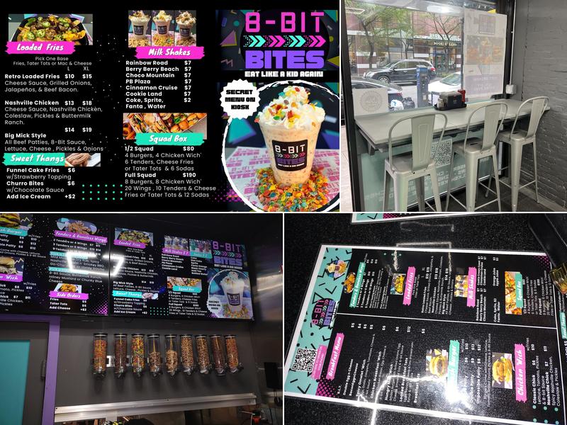 8-Bit Bites Menu