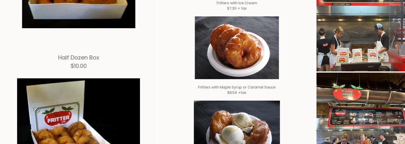The Fritter Co. Menu
