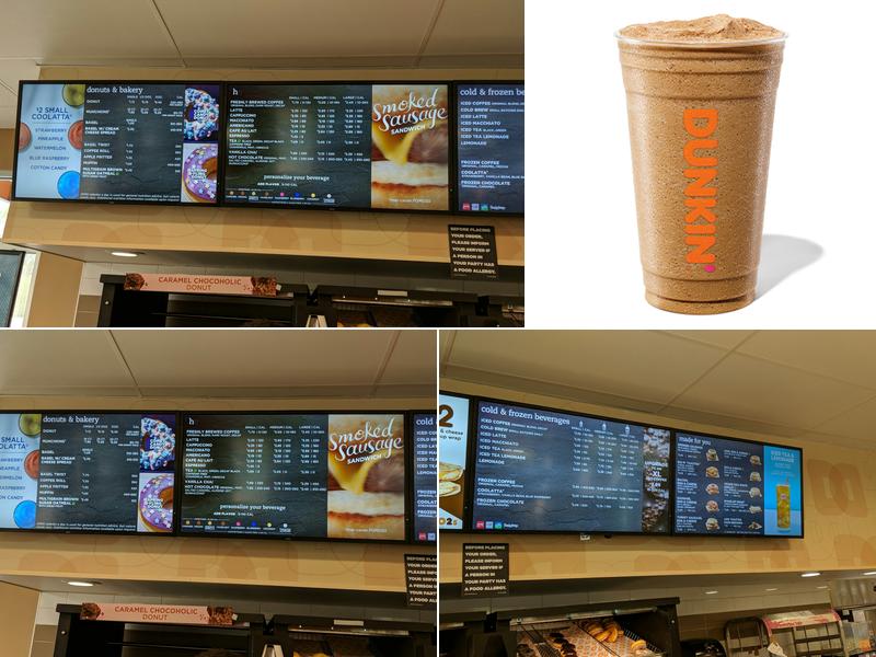 Dunkin' Menu