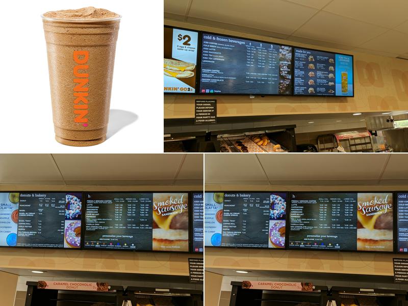 Dunkin' Menu