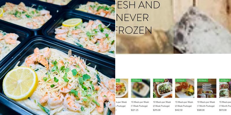 Nutri Muscle Meals - Meal Delivery Service Menu