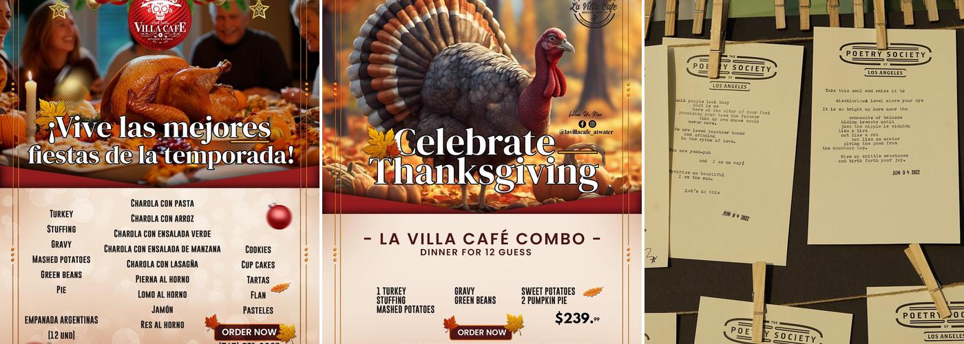 DCLA Catering Menu