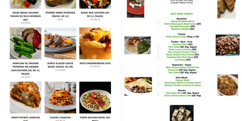 the freshly forked Menu