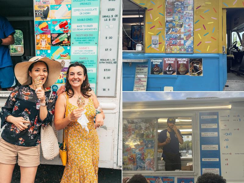 Frosty Ice Cream Menu