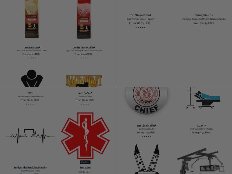 Firehouse Coffee Menu