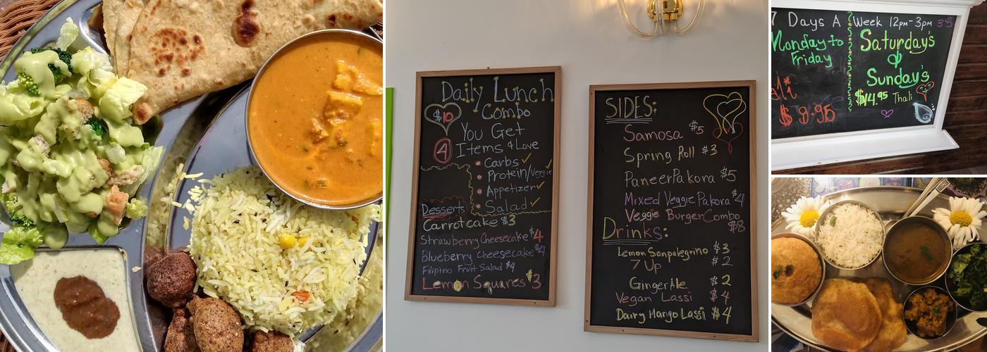 Govinda's Dining Menu
