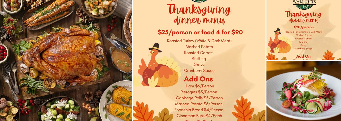 Wallnuts Catering & Cafe Menu