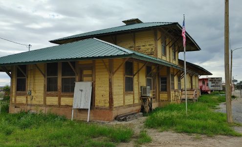 Hudspeth County Railroad Depot Museum Sierra Blanca