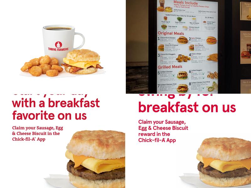 Chick-fil-A Menu