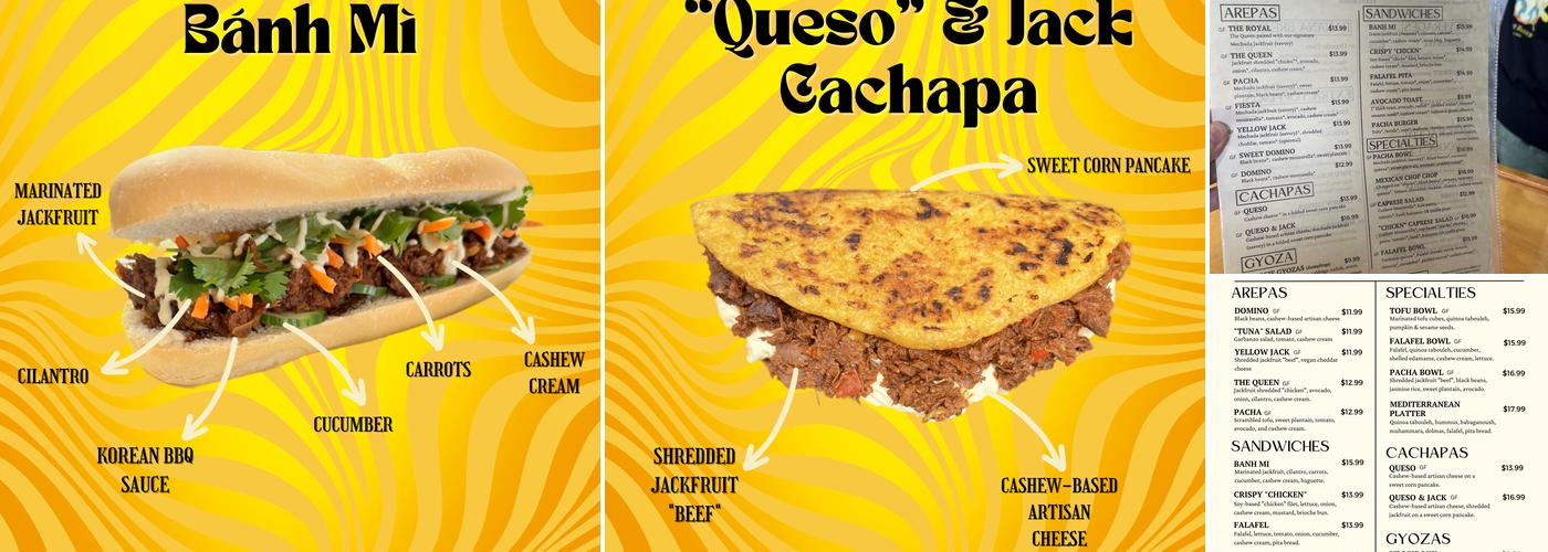 Pacha Roots | Plant Based Menu