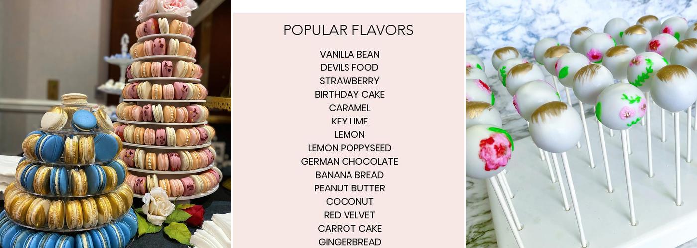 Petals & Sugar Menu