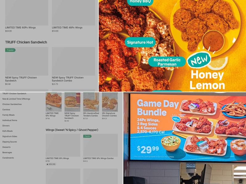 Popeyes Louisiana Kitchen Menu