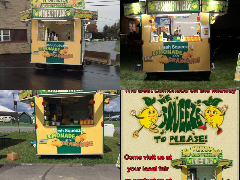 Roger`s Lemonade Menu