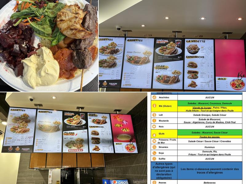 Duplessis's Grill Torino Menu