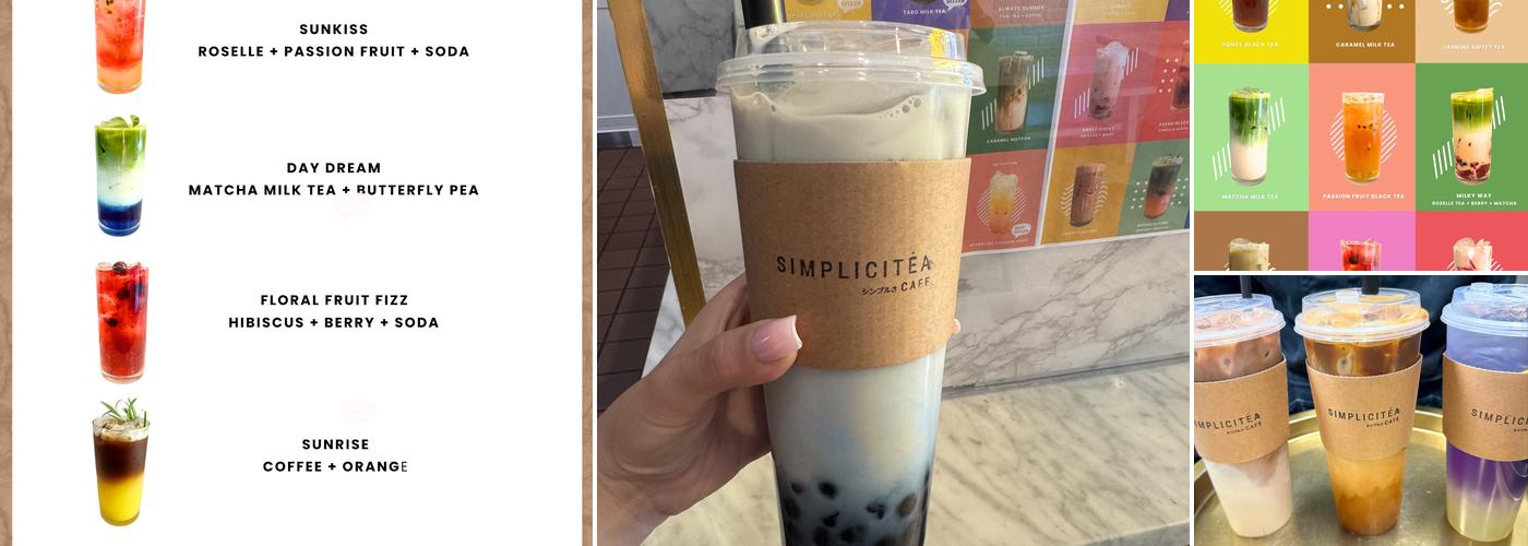 SimpliciTea 波霸茶 Menu