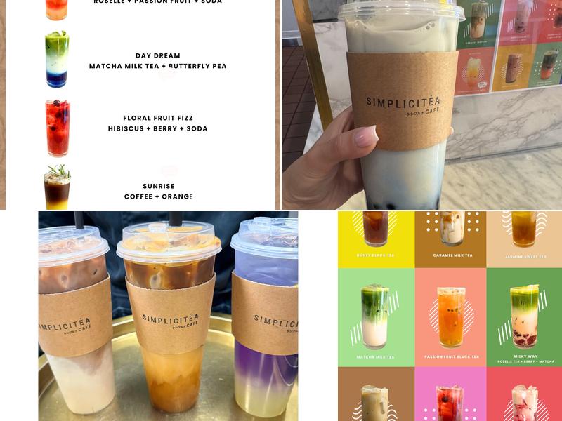 SimpliciTea 波霸茶 Menu
