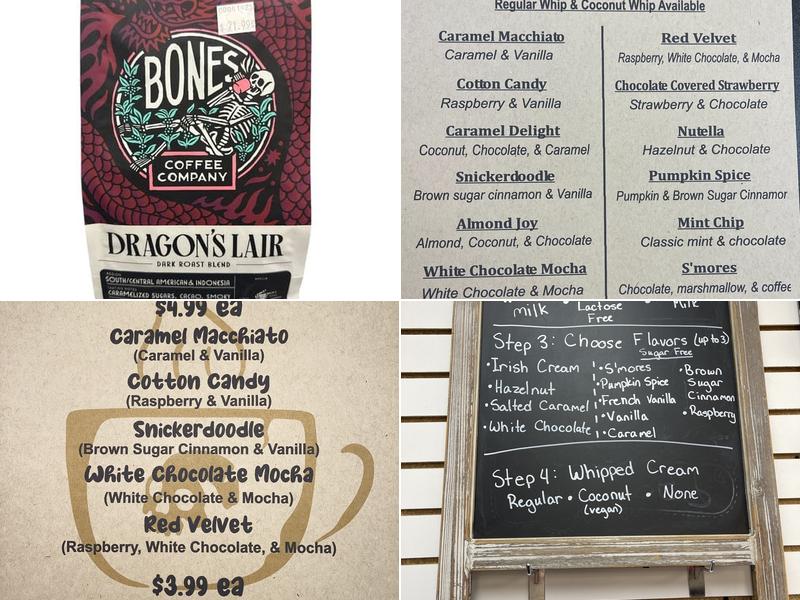 Thirsty Bones Menu