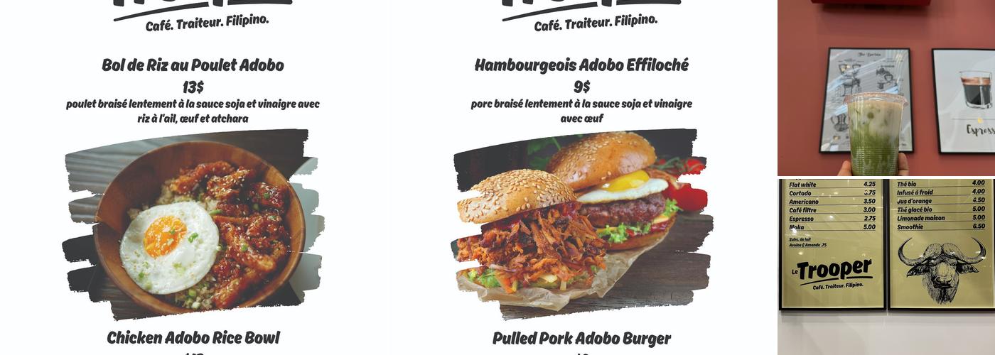 Café Le Trooper Menu