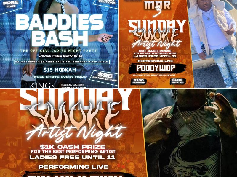 Kings Hookah Lounge Menu
