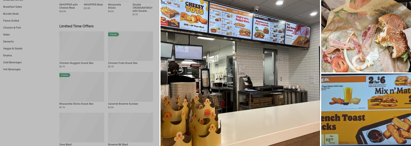 Burger King Menu