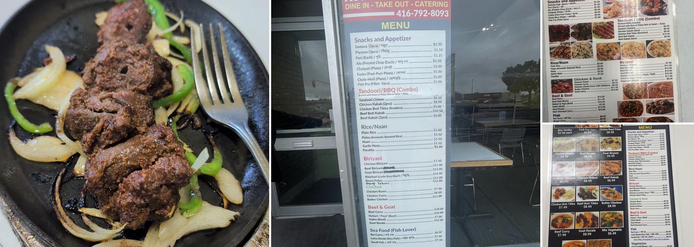 Red Hot Tandoori Menu