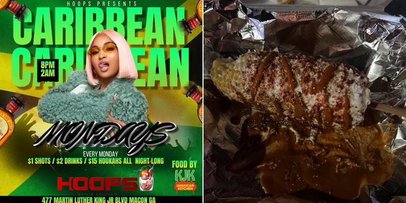 Hoops Bar & Lounge Menu