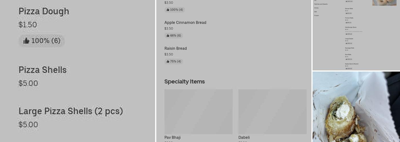 Bun King Bakery and Deli Menu