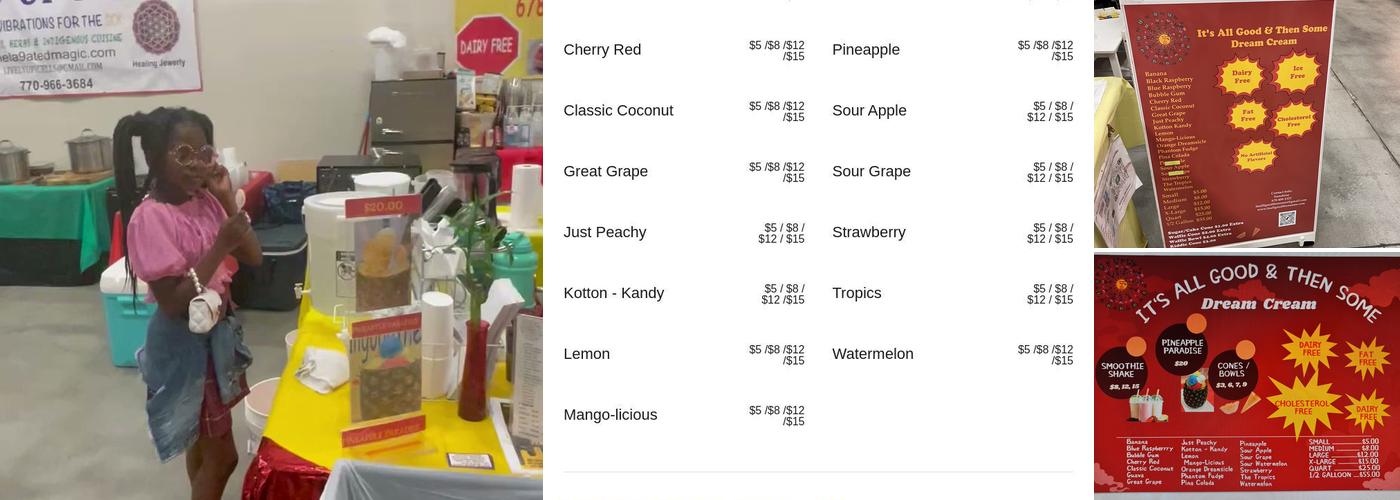 It's All Good & Then Some Menu