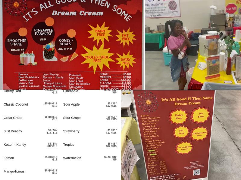 It's All Good & Then Some Menu