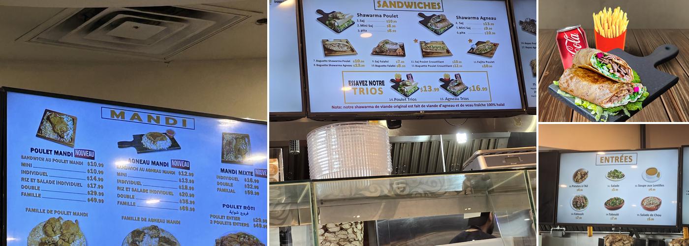 Original Shawarma Menu