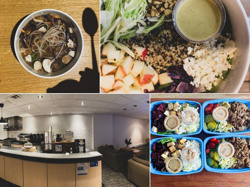 the three - whole food eatery + meal prep service