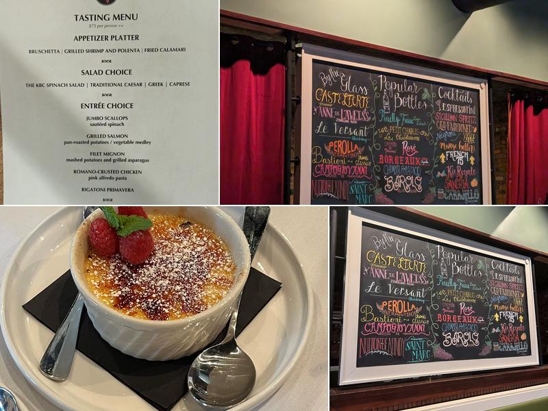 Copper & Vine Menu