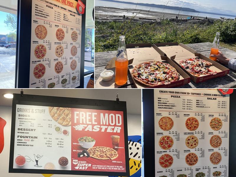 MOD Pizza Menu