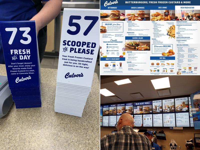 Culver’s Menu