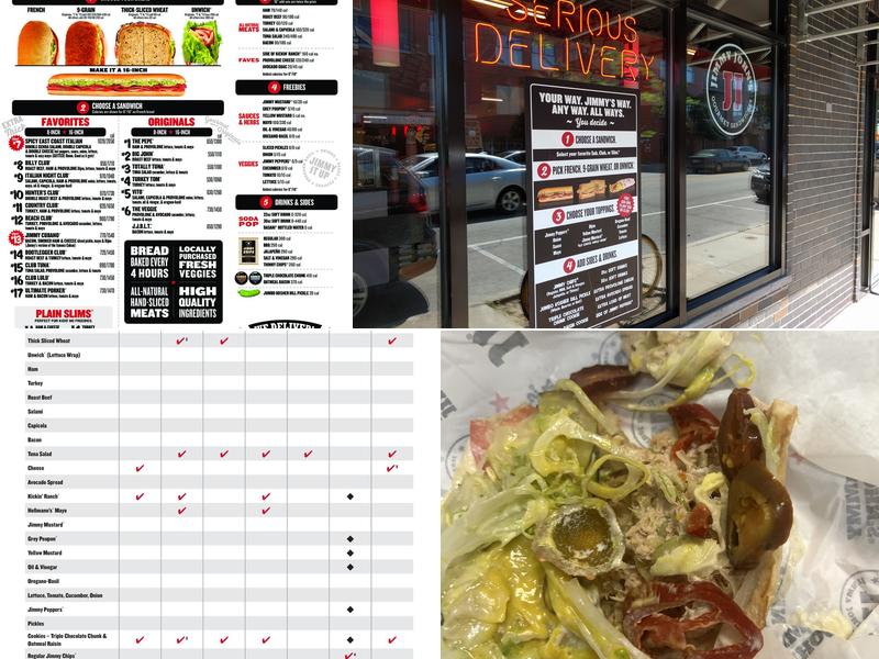 Jimmy John's Menu