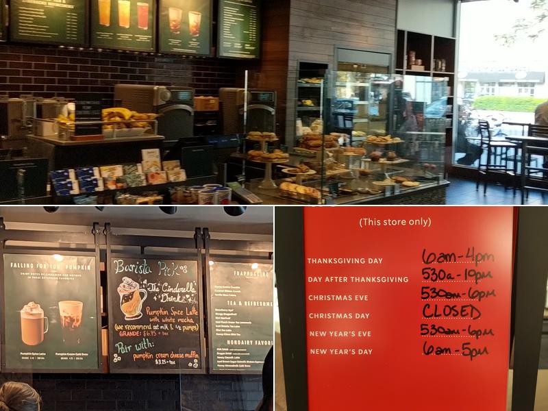 Starbucks Menu
