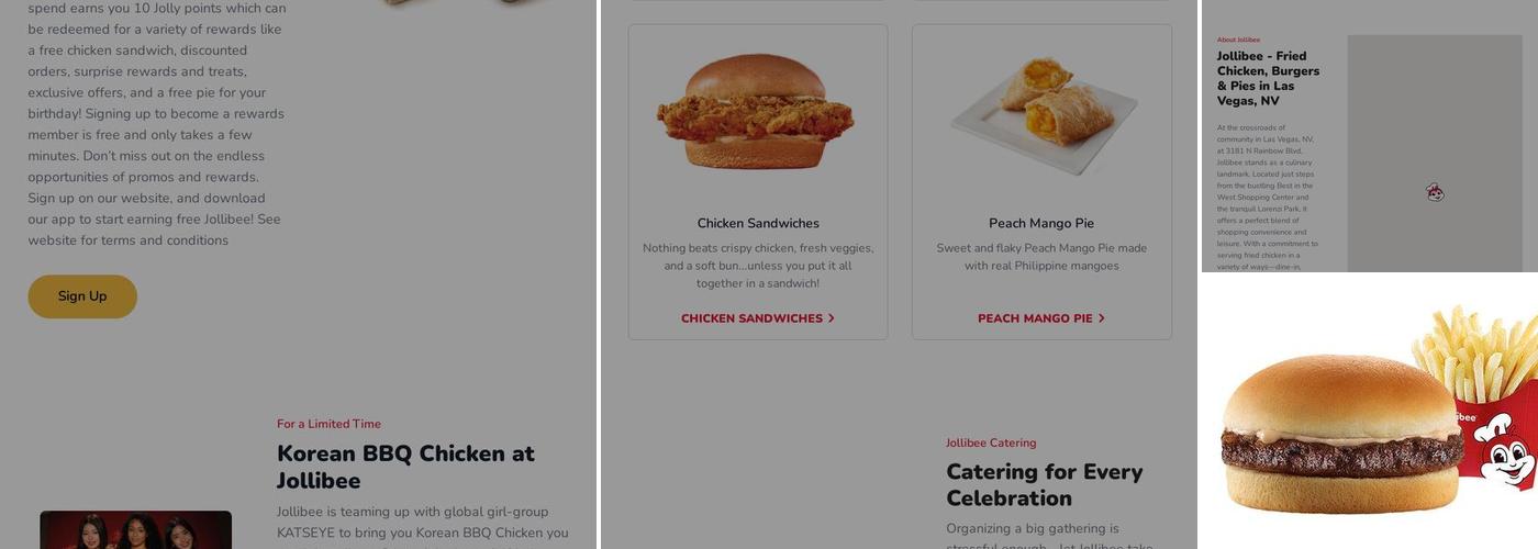 Jollibee Menu