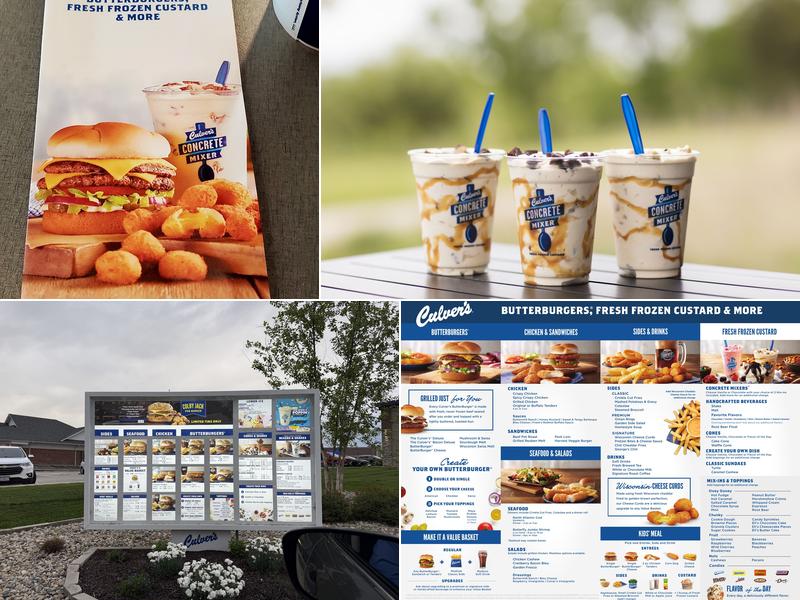 Culver’s Menu