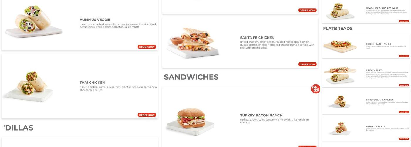 Tropical Smoothie Cafe Menu