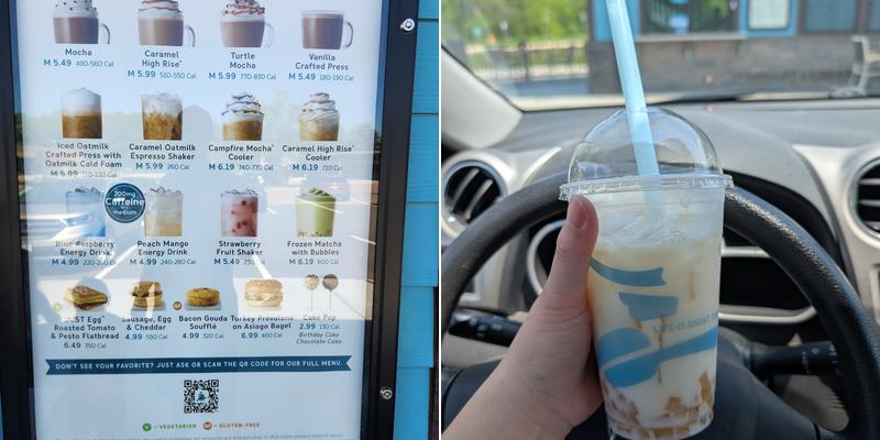 Caribou Coffee Menu