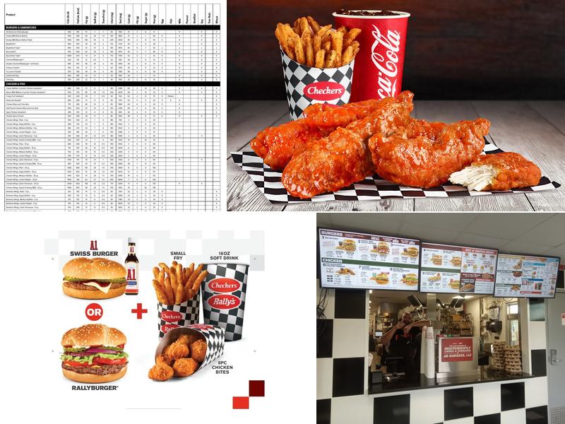Checkers Menu