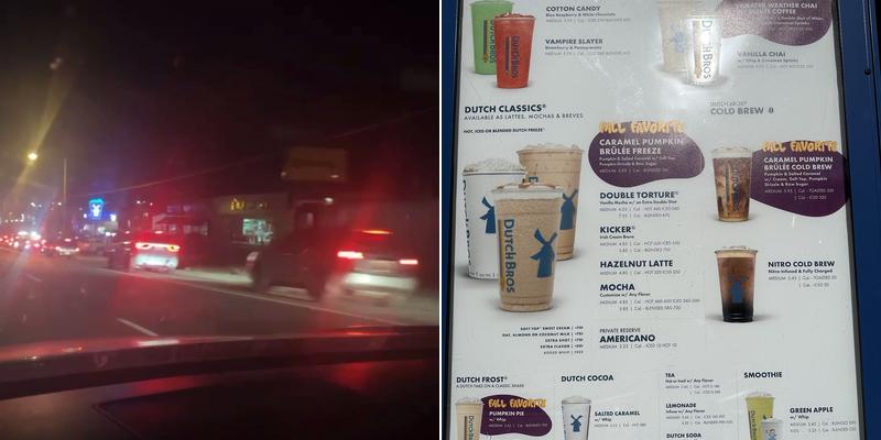 Dutch Bros Coffee Menu